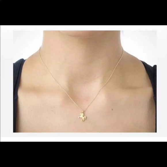 New Life is Magical Unicorn Pendant Necklace - Picture 4 of 7